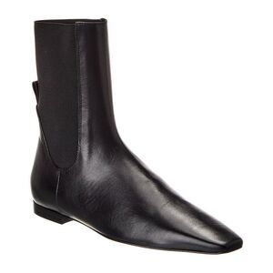 Toteme Leather Chelsea Boot, Black